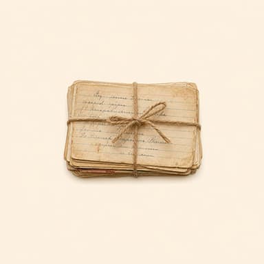 Handwritten family recipe
